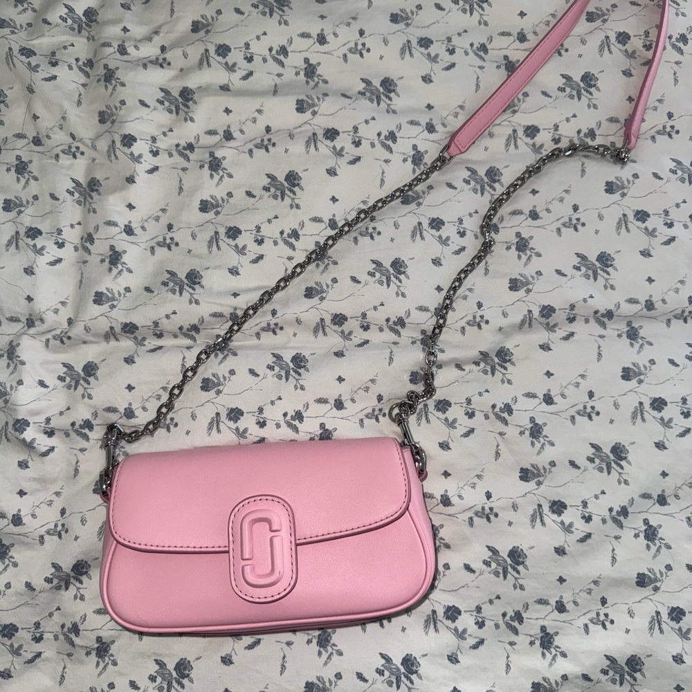 MARC JACOBS CLOVER Pink Crossbody Bag